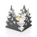 Xmas Tree Theme Tealight Candleholder (set 2)